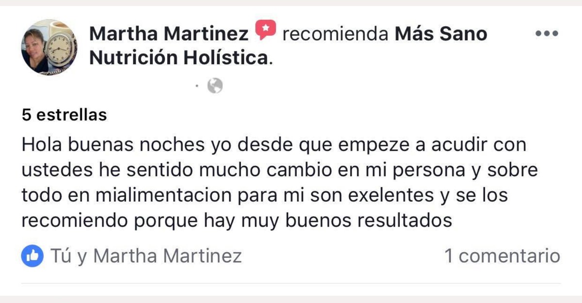 Testimonio real sobre alimentación y cambios personales
